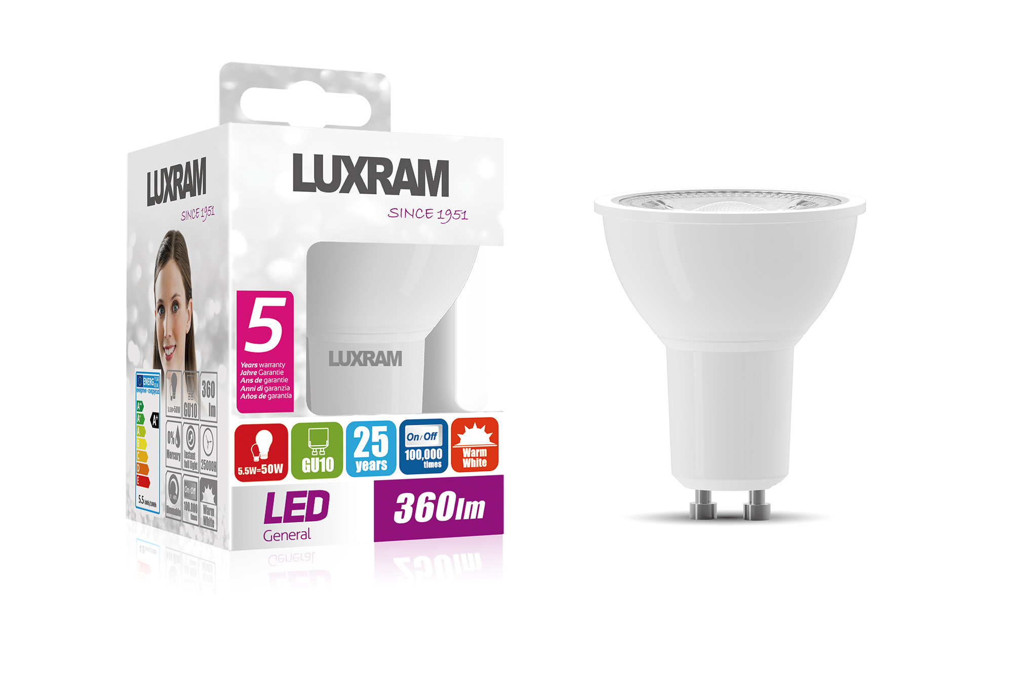 Focus LED LED Lamps Luxram Spot Lamps